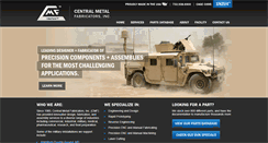 Desktop Screenshot of centralmetalfab.com